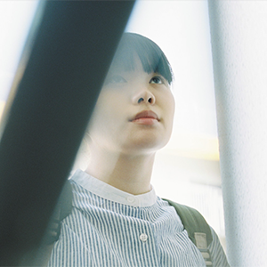 港に灯がともる